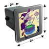 GRAPHICS & MORE Little Witch Brewing Potions Tow Trailer Hitch Cover Plug Insert