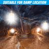 LED Temporary String Work Light 150W Linkable Construction Jobsite High Bay Lamp