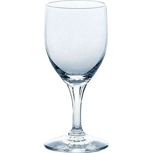 Toyo Sasaki Glass Wine Glass, 6.7 fl oz (195 ml), New Poore, Made in Japan, Dishwasher Safe 32035