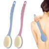 zxbaers 2PCS Shower Brush with Long Handle, Soft Non-Slip Bath Brushes, Back Scrubber for Shower,Suitable for Men and Women