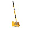 Drywall Taping Tools Flat Finishing Box Kit + 40''-64'' Extendable Handle 9.8 in