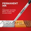 Sharpie Permanent Markers, Ultra Fine Point, Black, 12-Pack, 12-Count