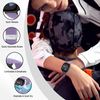 NicMool Strap for Fitbit Versa 4/Fitbit Versa 3/Fitbit Sense 2/Fitbit Sense, Adjustable Elastic Braided Replacement Strap for Fitbit Versa 4/Fitbit Versa 3/Fitbit Sense 2/Fitbit Sense - Purple