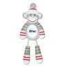 Personalized Christmas Ornaments Child-Sock Monkey/Monkey Ornament/Sock Monkey Ornament/Ornament Monkey