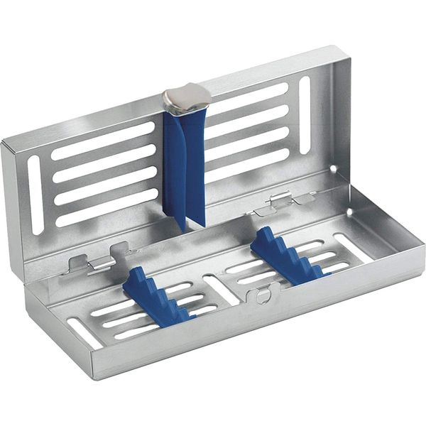 STERILIZATION CASSETTE RACK TRAY HOLD 5 SILICONE FITTED AUTOCLAVE CE