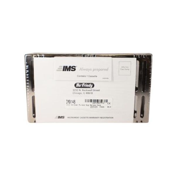Hu-Friedy IM9146 IMS Sterilization Cassette Two Tier 14 Instruments Purple