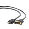 Gembird CC-DPM-DVIM-6 Adapterkabel (1,8 m, DisplayPort, DVI, männlich, männlich, schwarz)