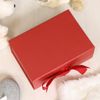 Set of Two A5 Red Easy Assembly Reinforced Board Gift Present Boxes