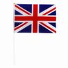 30 Pcs Handheld Mini Flag Great Britain Stick Flag, blue, f22