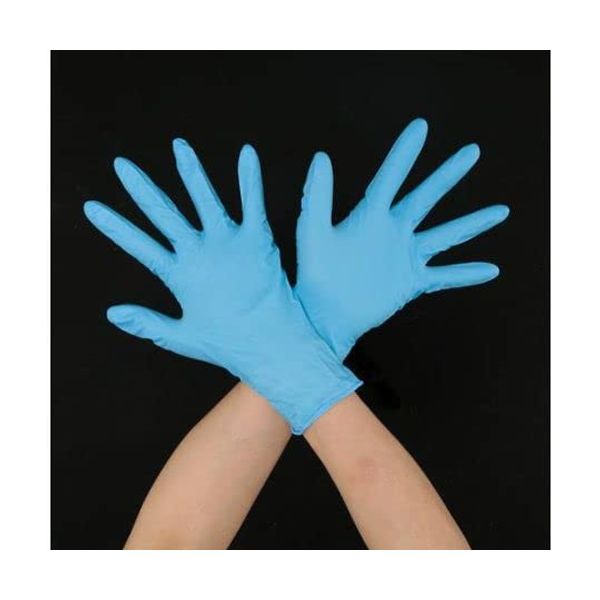 ESCO EA354GA-112 Gloves, Nitrile Rubber, Powder Free, 100 Sheets