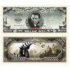 American Art Classics Dracula Million Dollar Bill with Bill Protector