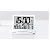 Betus Digital Travel Alarm Clock - Foldable LCD Clock - Compact Desk Clock Black