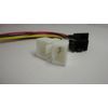 4 Pin Molex to 3 Pin Fan Power Supply Adapter Cable Computer Case Splitter Wire