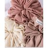Scrunchie Volumizing Chiffon Scrunchie XXL Size VH300 (Purple)