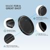 Polaroid Optics Multi-Coated Neutral Density Fader Filter, Variable Range ND2-ND2000, 49 mm