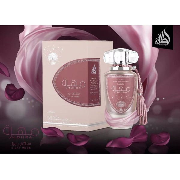 Lattafa Mohra Silky Rose EDP Perfume 100 ML