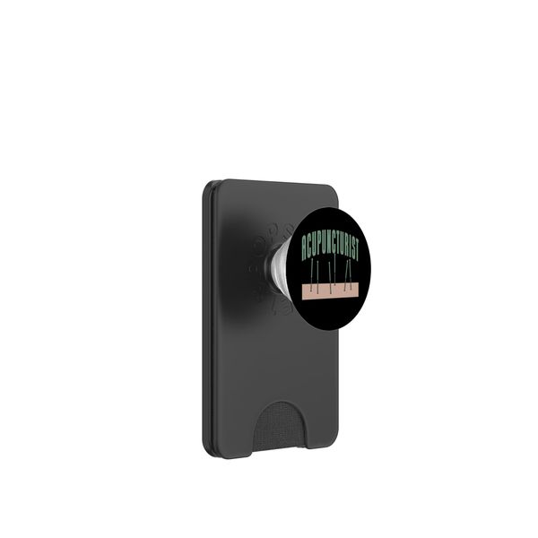 Acupuncturist Acupuncture Practitioner Alternative Medicine PopSockets PopWallet for MagSafe