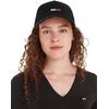 Tommy Jeans Unisex Cap TJU Flag Baseball Cap, black