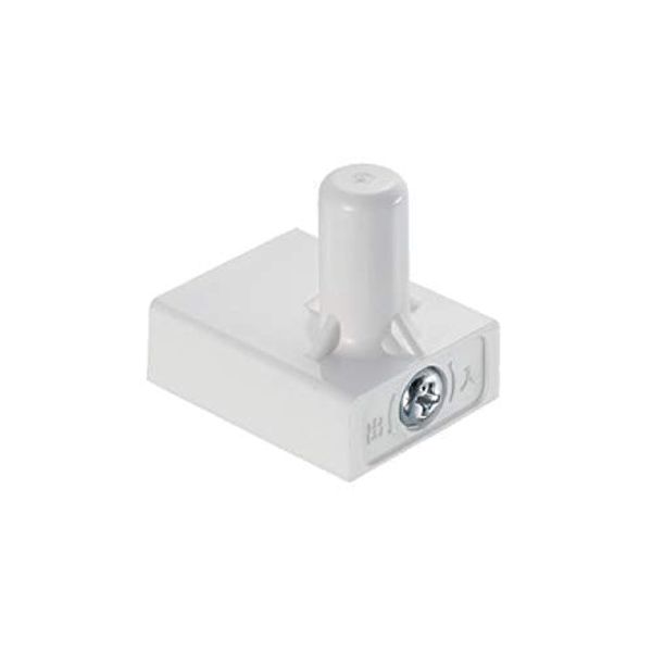 Lower Guide with Adjustable Function [ATOM] FG-091 [POM, Steel White]