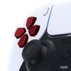 eXtremeRate Ergonomic Split Dpad Buttons (SDP Buttons) for ps5 Controller, Scarlet Red Independent Dpad Direction Buttons for ps5, for ps4 All Model Controller