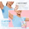 Underarm Sweat Pads,28pcs Deodorant Underarm Sweat Stickers Concealed Breathable Soft Hypoallergenic Armpit Patch