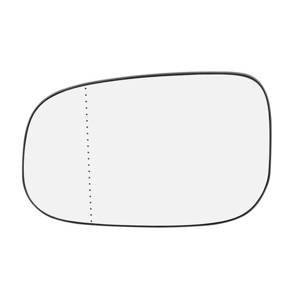 X AUTOHAUX Wing Mirror Glass Replacement Heated with Backing Plate Left Side