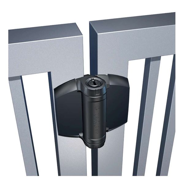 TruClose Adjustable Self Closing Heavy Duty Gate Hinges With 2 Side Legs For All