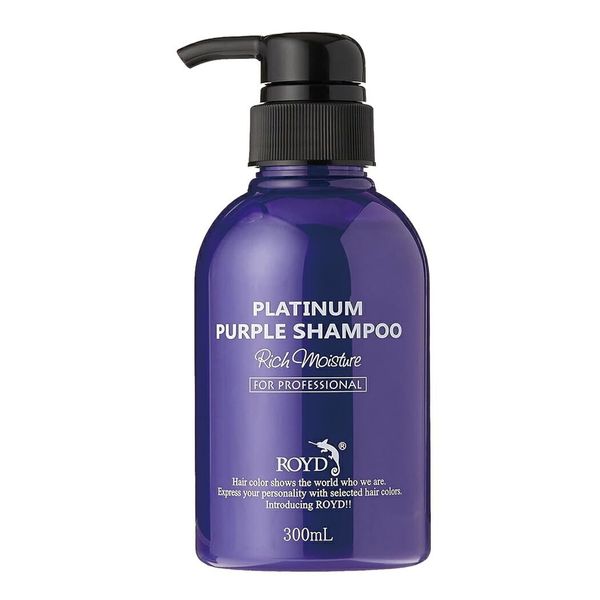 ROYD Platinum Purple Color Shampoo, 10.1 fl oz (300 ml)