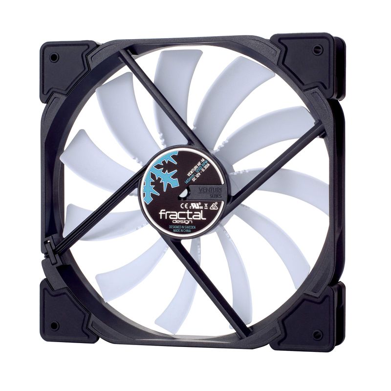 Fractal Design Venturi HF-14 White - Computer Fan - Silent Fan - High ...