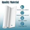 Lower Screen Door Hinge Leaf for Anderson Storm Door Hinge Replacement, Compatible with White Screen Doors 2 Pcs