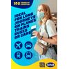 Scholl Flight Socks - Cotton Feel, Black , Size 3-6, 1 Pair