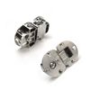 YIDELAI 90 Degree Flap Hinges (1 Pair) Adjustable Concealed Flat Hinges