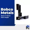 5" Heavy Duty Weldable Barrel Gate Hinges | 6 Pieces