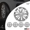 16 Inch Wheel Covers Hubcaps for Kia Forte Silver Gray