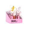 Create it! 2005639 Lip Gloss & Body Glitter Set, Multi Colour