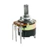 uxcell Potentiometer, Switch Taper Potentiometer, Type B, 500K Ohm, Single Turn, Variable