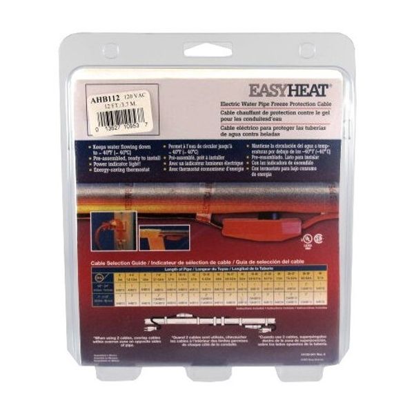 12' Electric Heat Tape for Pipes