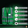 A-SAFETY reflective vest green