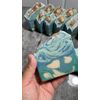 Handmade Aqua Spa Soap Gift Scented Cold Process Soap Bar Large 6oz