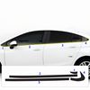 BOGAR TECH DESIGNS Side Window Chrome Delete Overlay Compatible with Chevrolet Cruze 2016-2019, Gloss Black