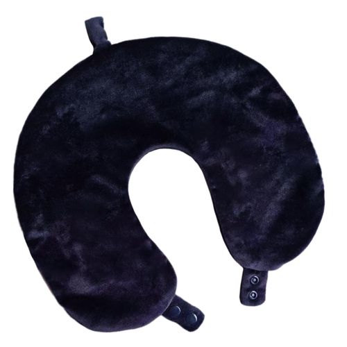 foiesfiuh Travel Neck Pillow Cover, Neck Pillow Case，Ultra Soft & Smooth Plush Fabric，Airplane Pillow Replacement Cover - Machine Washable ，Pillow Covers Only, No Filler