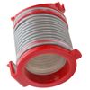 SPARES2GO Main + Short Internal Hose Compatible with Dyson DC50 Vacuum Cleaner (Silver/Red)