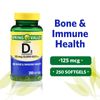 Spring Valley Vitamin D3 Softgels, 5000 IU, 100 Count FRESH