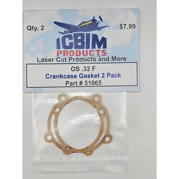 OS .32 F Crankcase Gasket 2 Pack NIP