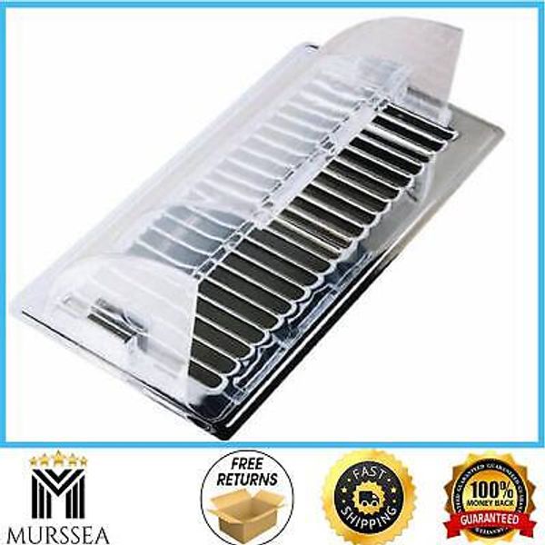 economy Heat and Air Deflector , Durable metal , Adjustable vents , white