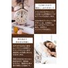 ideamall Alarm Clock Antique Table Clock Classic Analog Quiet Movement Interior (Black)