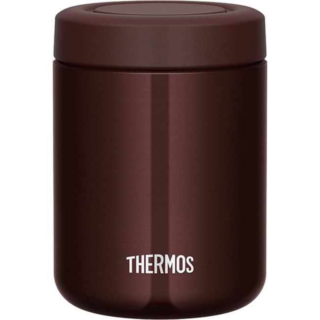 Thermos Vacuum Insulated Soup Jar, 16.9 fl oz (500 ml), Brown JBR-500 BW