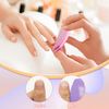 Nail Buffer Block, Nail Buffer Double-Sided, Buffer Nail Durable Pink