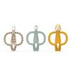 Matchstick Monkey 3 Pack Animal Teether Gift Set - Ludo Lion, Gigi Giraffe & Mint Green Monkey Teether
