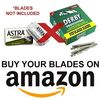 DG® Cut Throat Razor Kit - 24k Gold Plated Swing Lock with Matt Royal Black Color - Straight Edge Razor for Barbers & Personal Use - Stainless Steel - Beard Shaving Razor